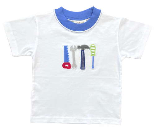Tools Appliqué Short Sleeve Shirt