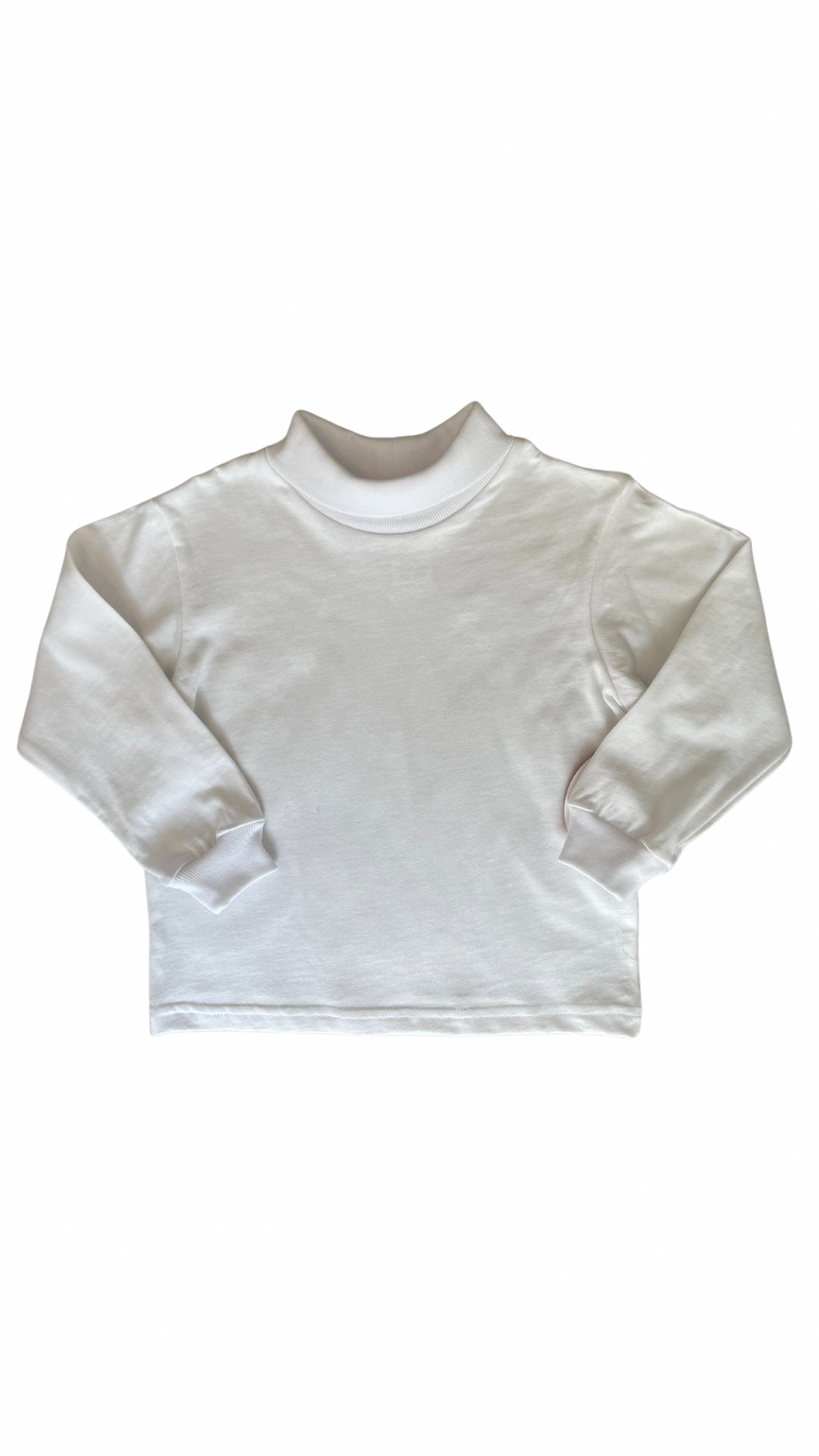 White Knit Turtleneck